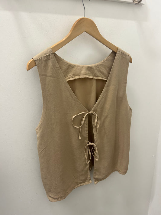 FLEUR SL STRING 2WAY TENCEL TOP - Nomad