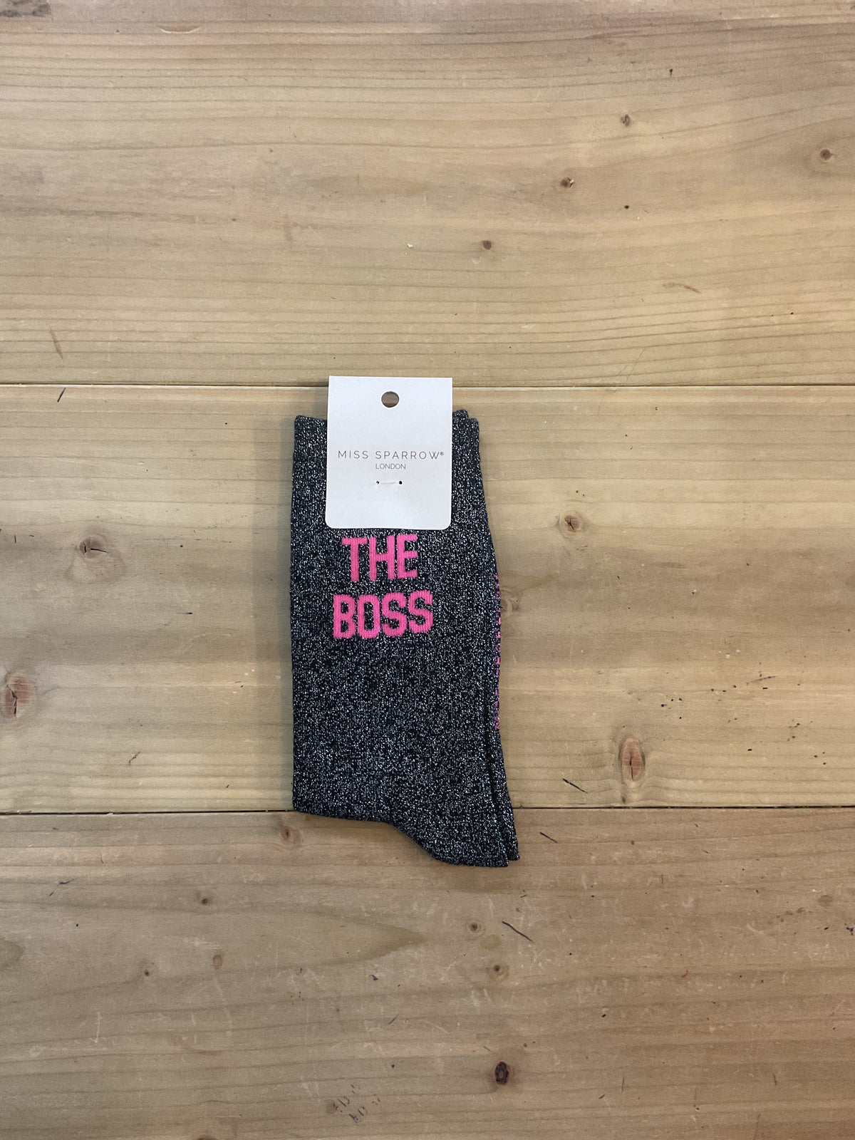 Miss Sparrow Glitter Socks