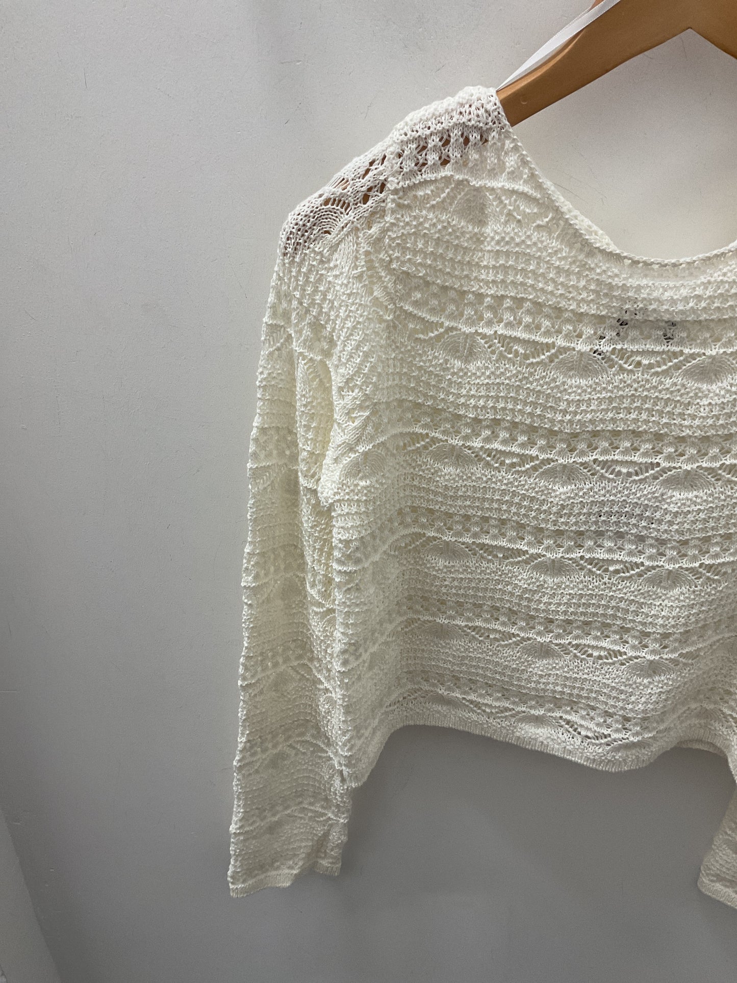 BIRA KNIT PULLOVER - Egret