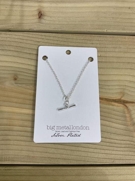 T.Bar Necklace - Silver