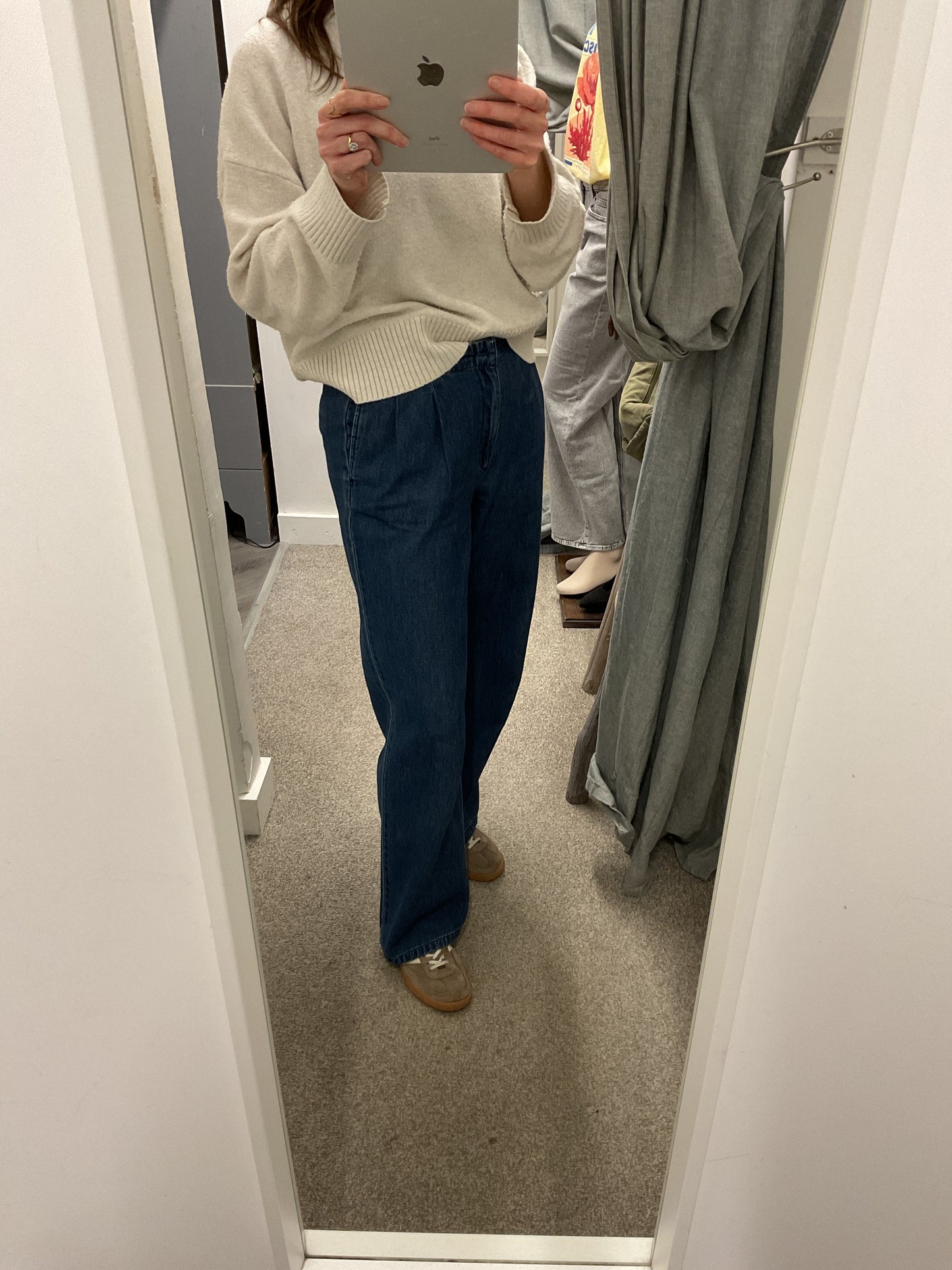 VMRAE HR WIDE DENIM TROUSER