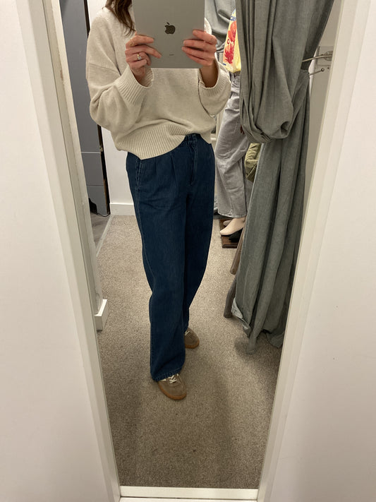 VMRAE HR WIDE DENIM TROUSER