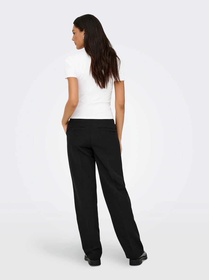 VAL LIFE S/S O-NECK TOP - Bright White