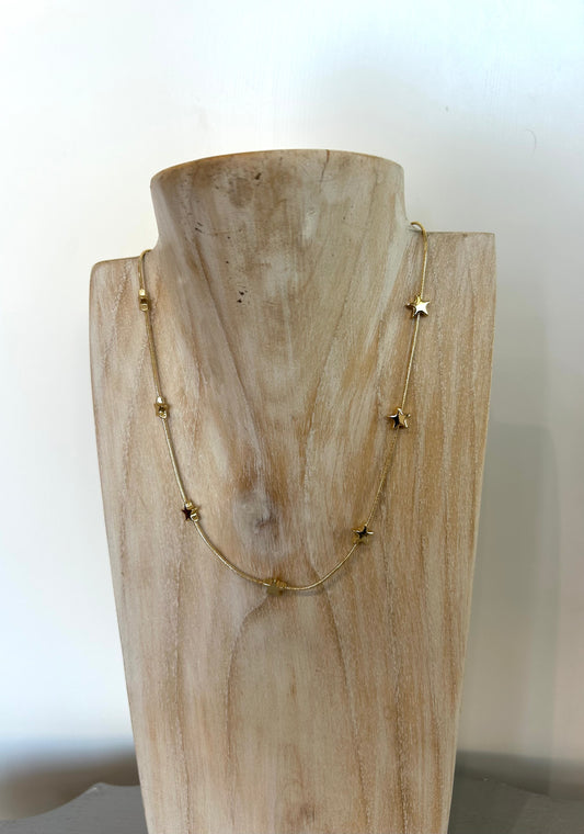 Star Necklace - Gold