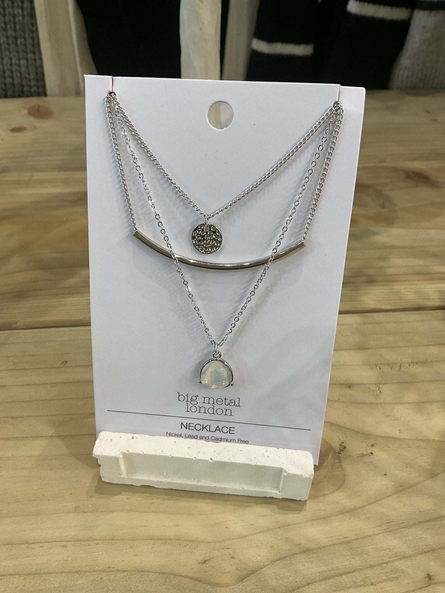 Layered Necklace - Silver