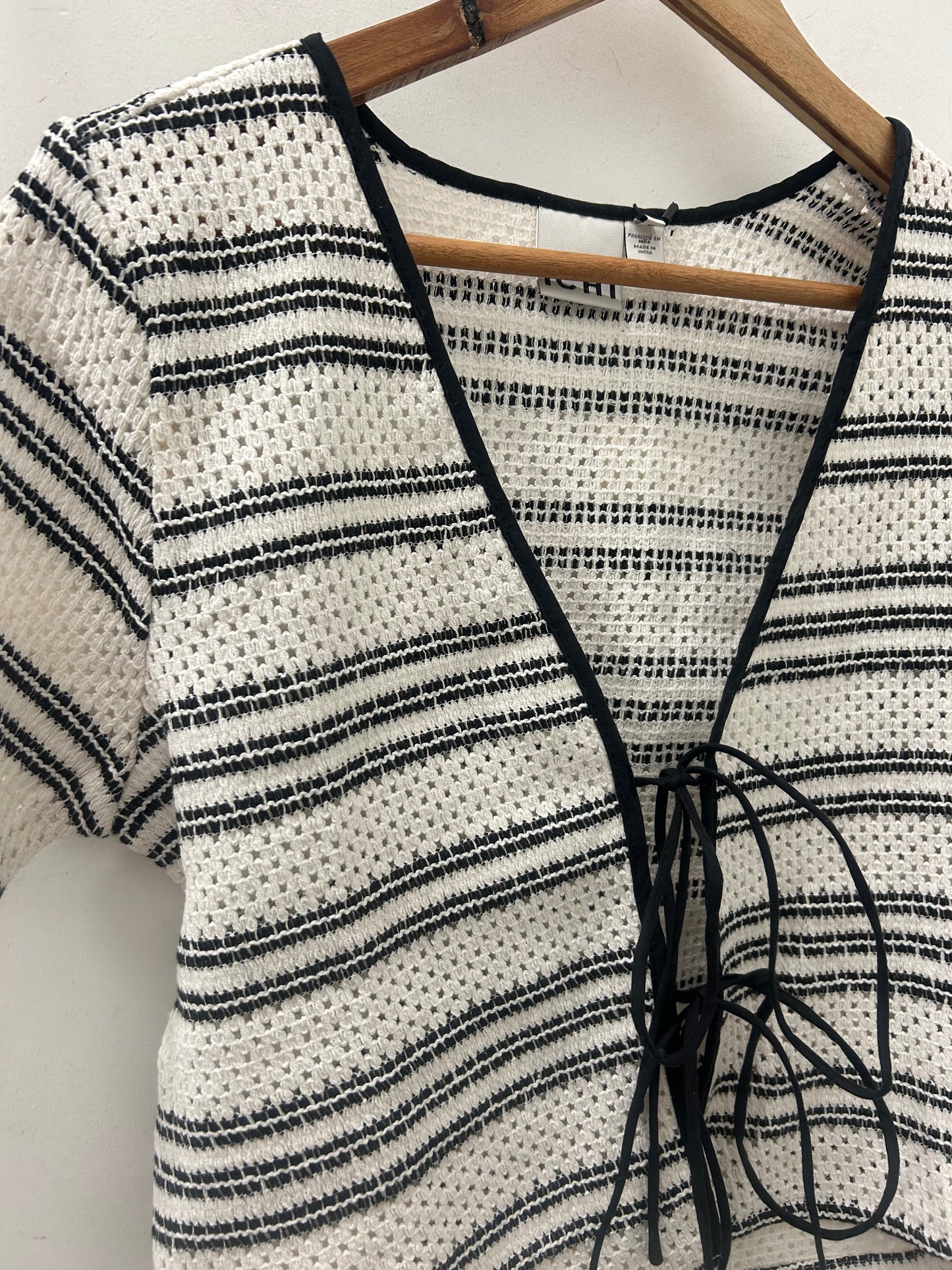 MARIA SS TOP - Black/ White