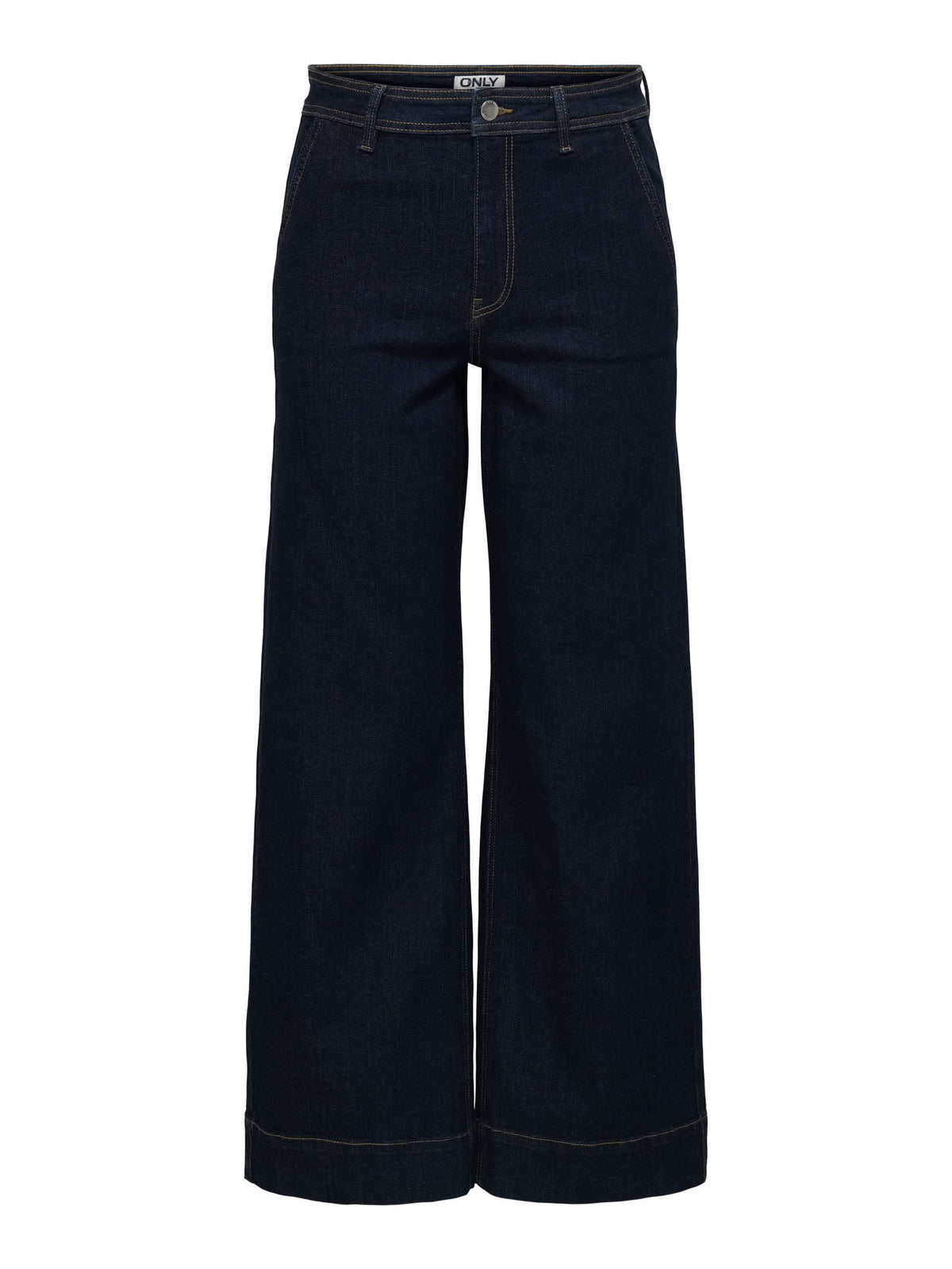 MADISON HW CHINO WIDE DENIM - Dark Blue