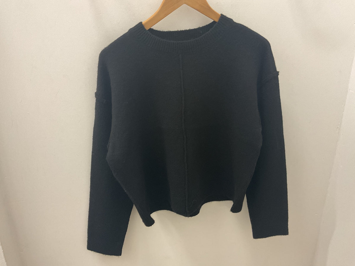 VMBESTI KNITTED PULLOVER - black