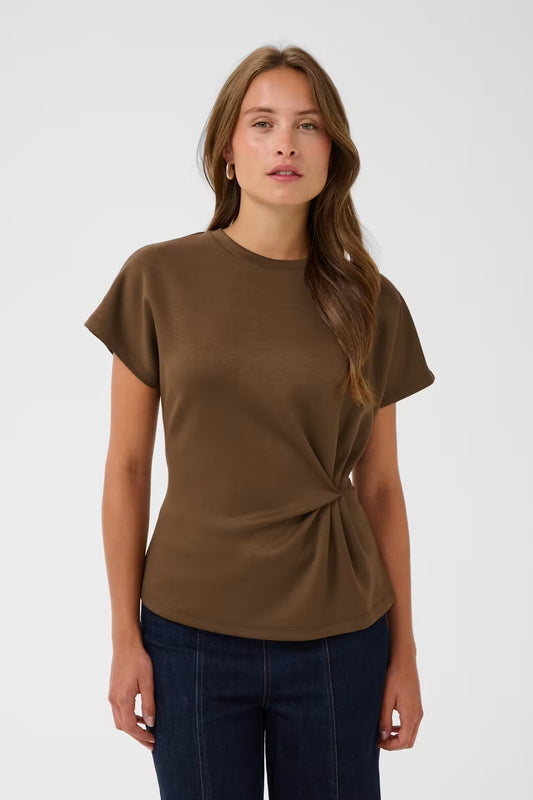 TheoSZ Blouse - dark earth
