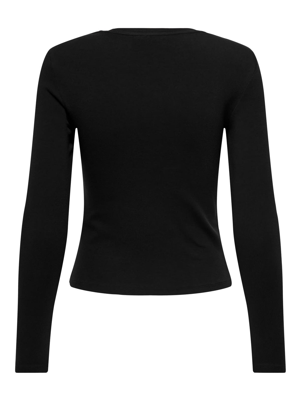 RILEY O-NECK L/S TOP JRS - Black