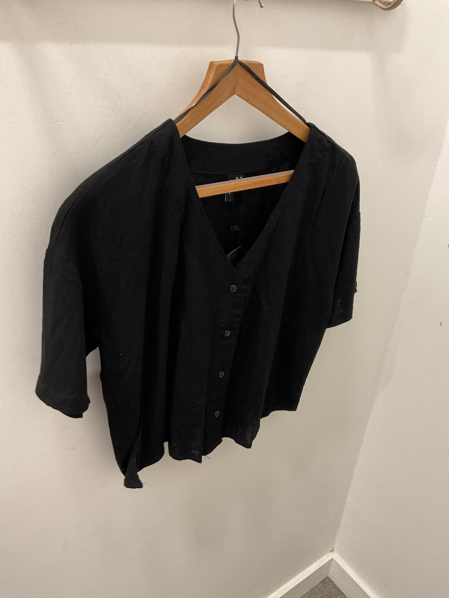 MYMILO V-NECK SHIRT - Black