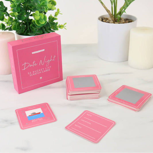 Date Night - 52 Bucket List Scratch Cards