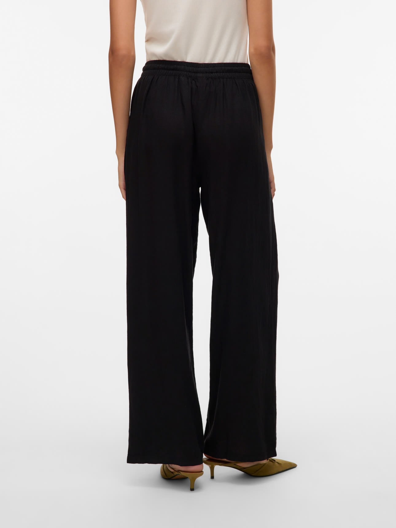 LINN HW PANTS WVN - Black