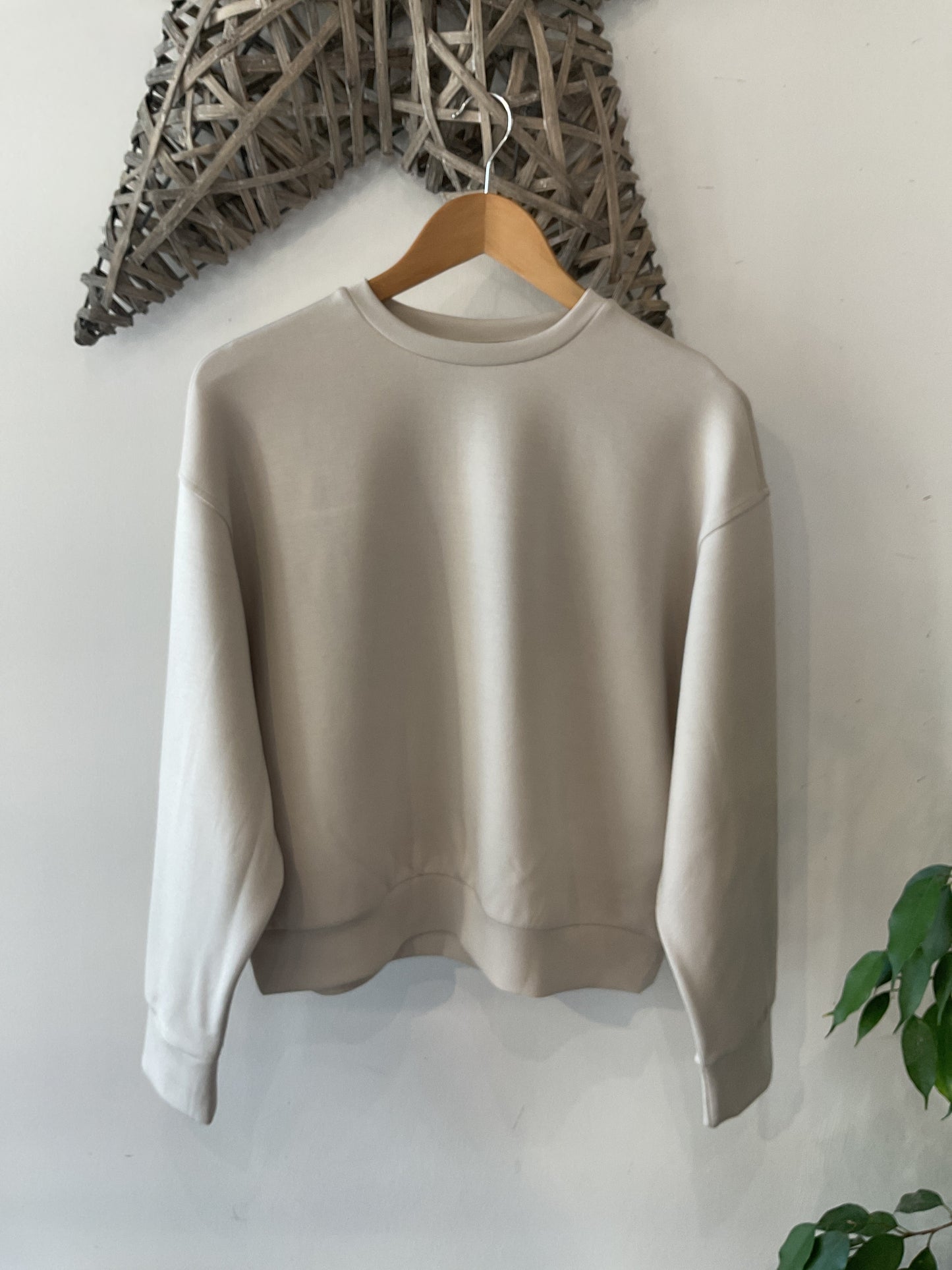 VMBELLIS LS SWEATSHIRT - Pumice Stone