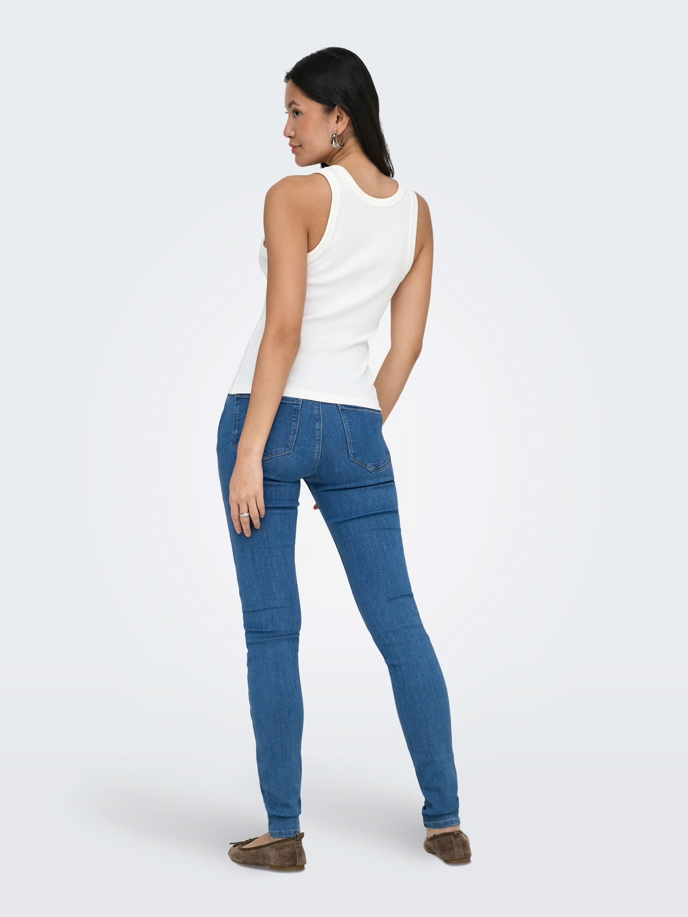 VAL 2-WAY TANK TOP - Cloud Dancer