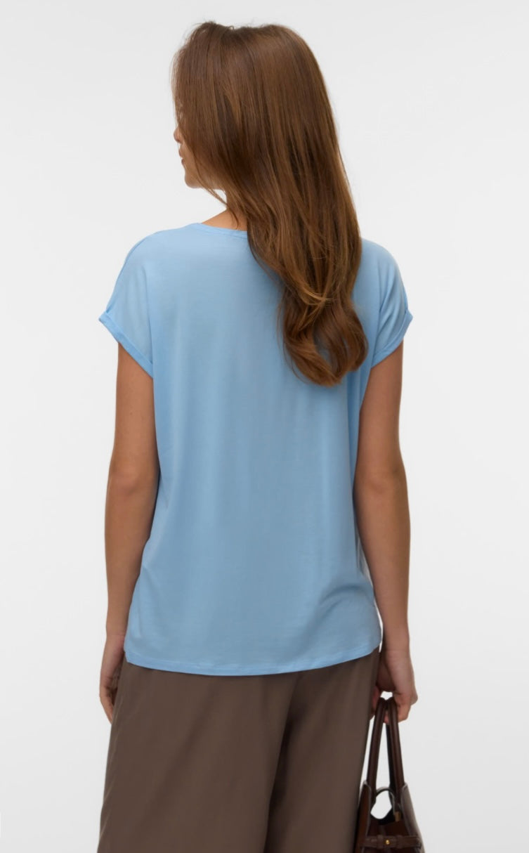 AVA Plain Top - Airy Blue