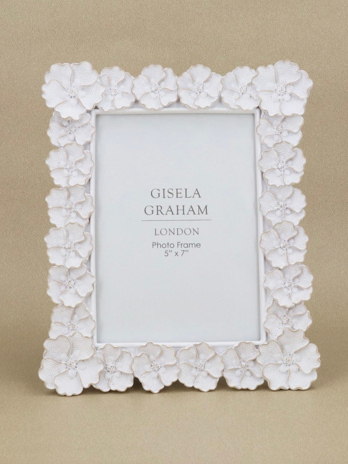 Gisela Graham Picture Frame 5x7 - Antique White