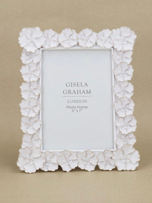 Gisela Graham Picture Frame 5x7 - Antique White