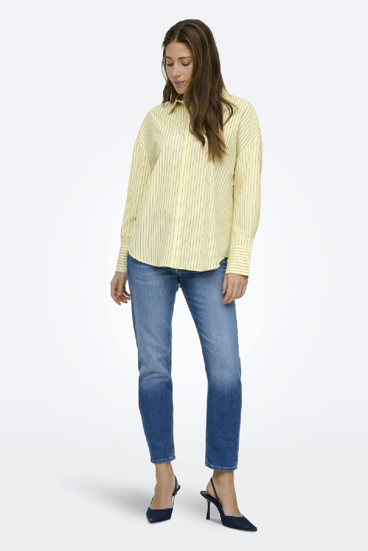 OREGON LS SHIRT - Sunlight/Black