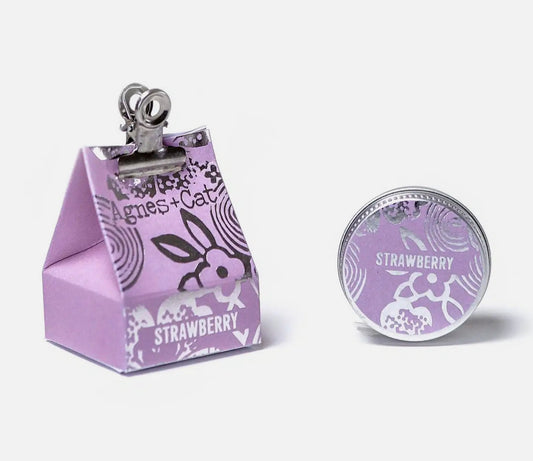 Agnes+Cat Lip Balm - Strawberry