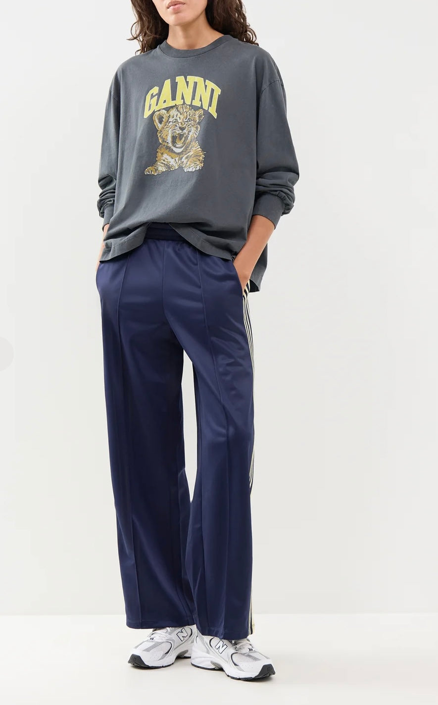 ROX PANTS UB SWT - Navy Blazer / Tina Mello