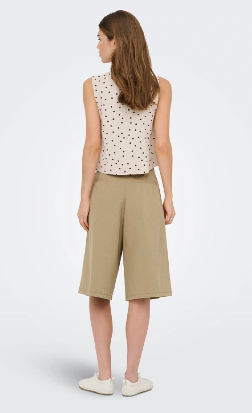DORSI Loose Top - Pumice/Dot