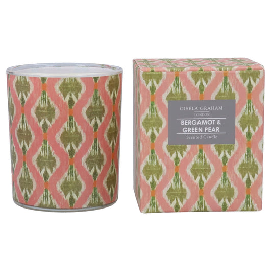 Gisela Graham Bergamot & Green Pear Candle