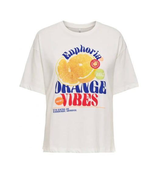 BOLETTE T.SHIRT - Orange Vibes