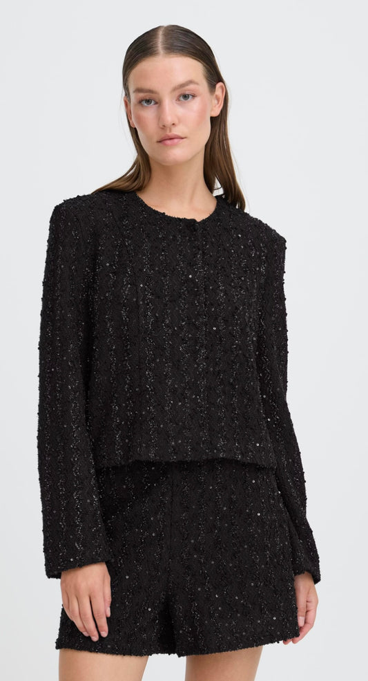IHNINKY Sparkly Jacket - Black