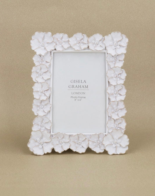 Gisela Graham Picture Frame 4x6 - Antique White