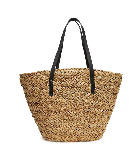 PCKISA STRAW SHOPPER BAG