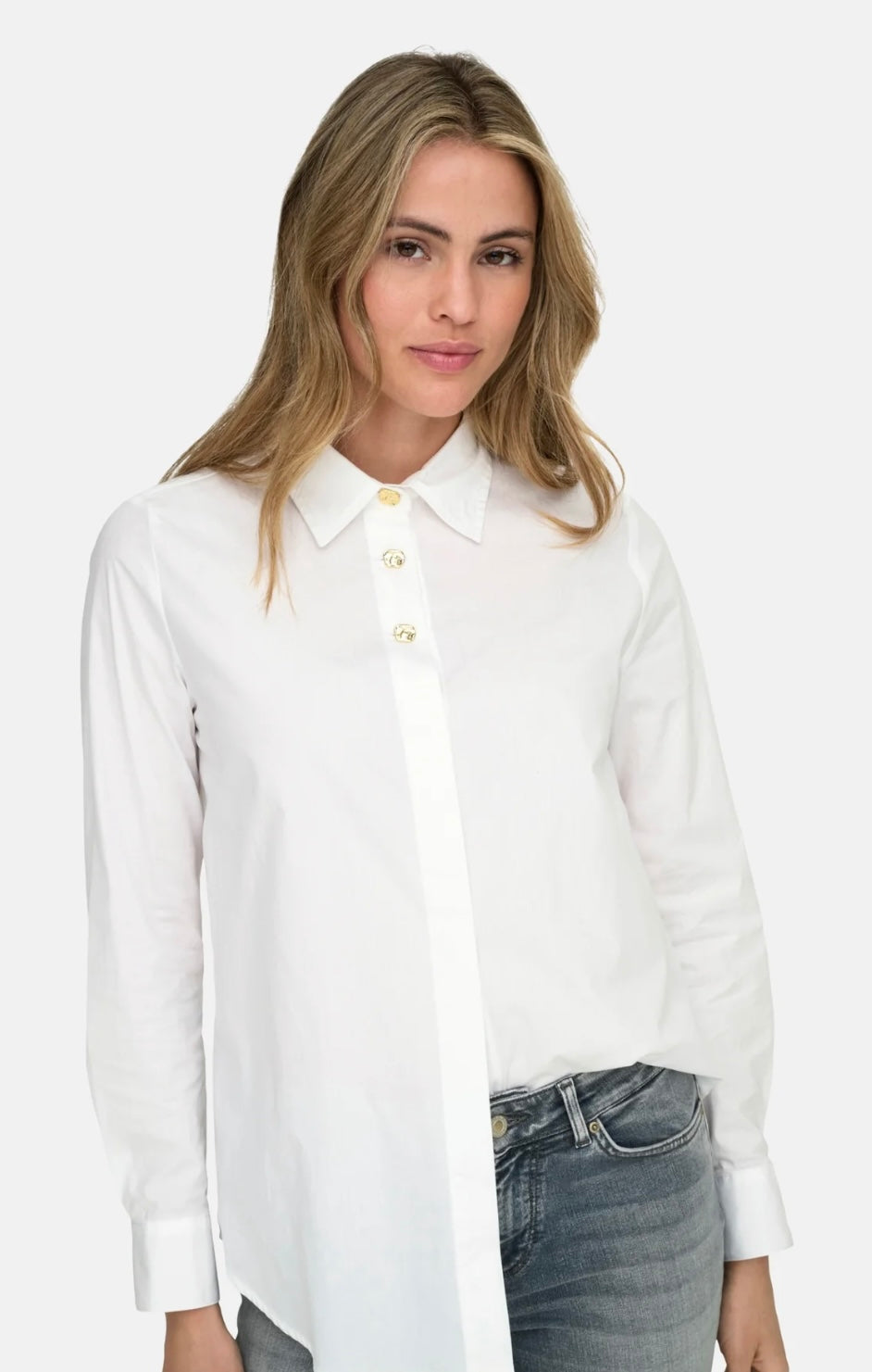 SABLE Button Shirt - White