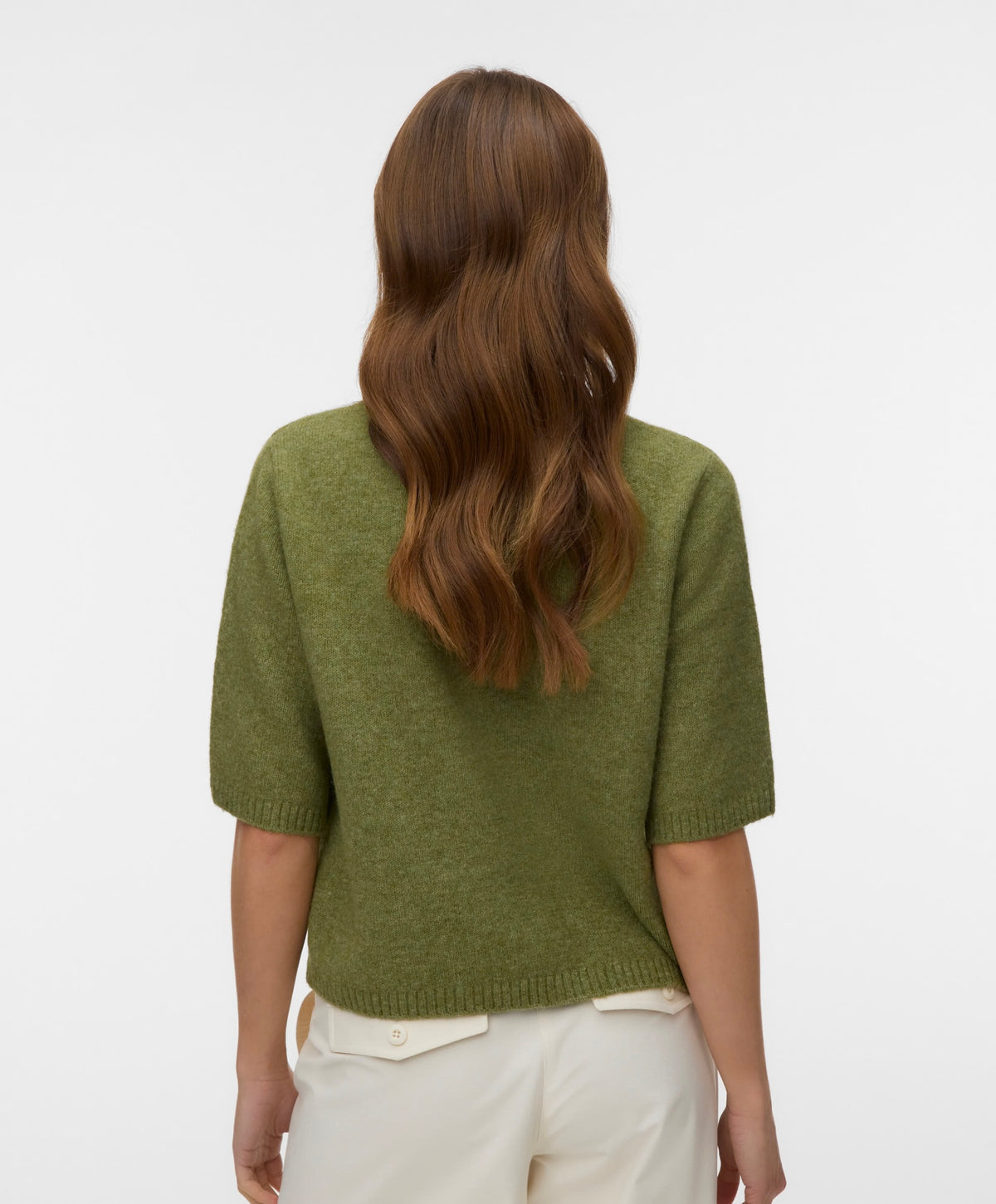 BOOM 2/4 O- NECK OVERSIZED PULLOVER - Sphagnum Melange