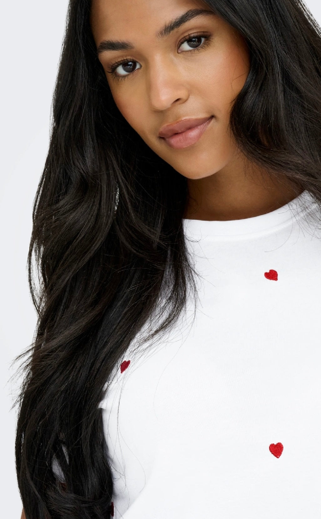 KETTY O-Neck Top - Heart