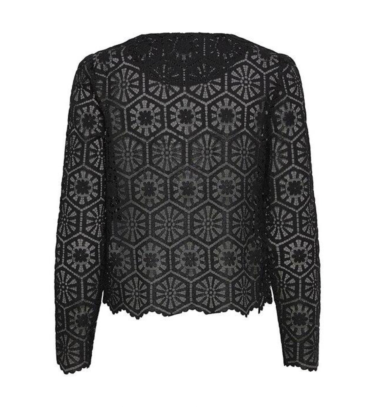 IHELORA Blouse - Black