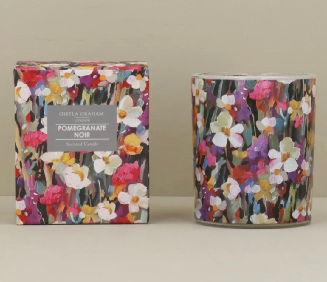 Gisela Graham Pomegranate Noir Candle