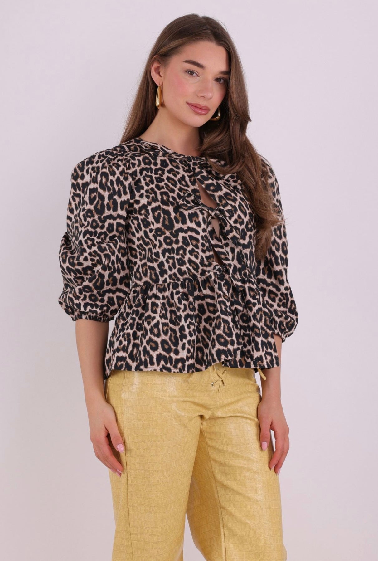 RANINA BOW TOP - Peyote