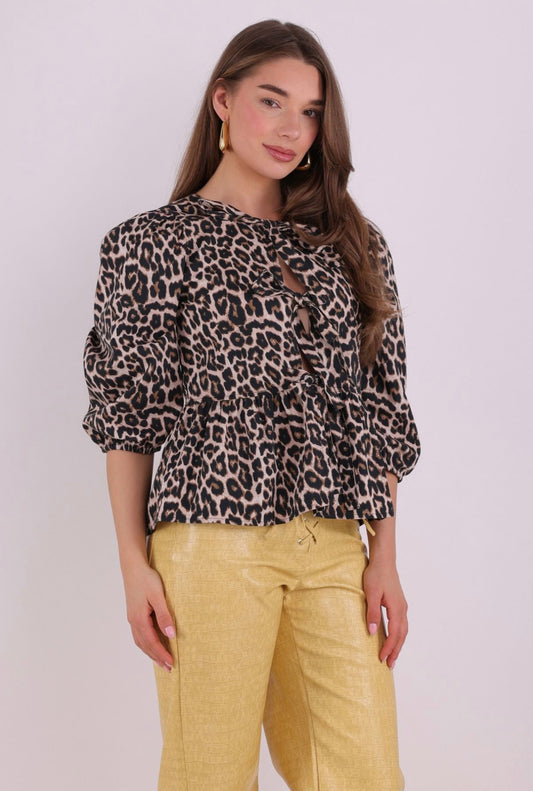 RANINA BOW TOP - Peyote