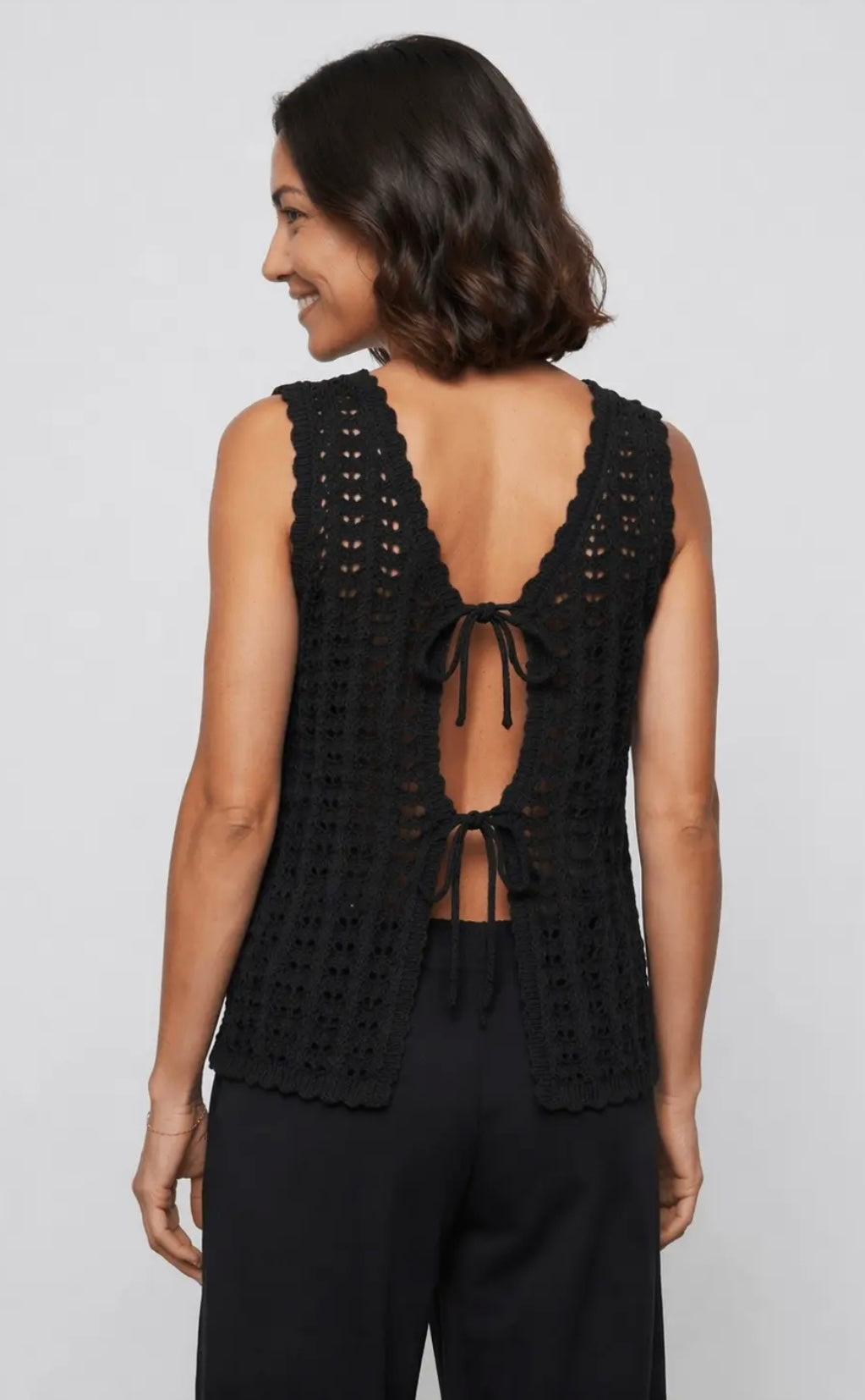 DOSIA WAISTCOAT - Black