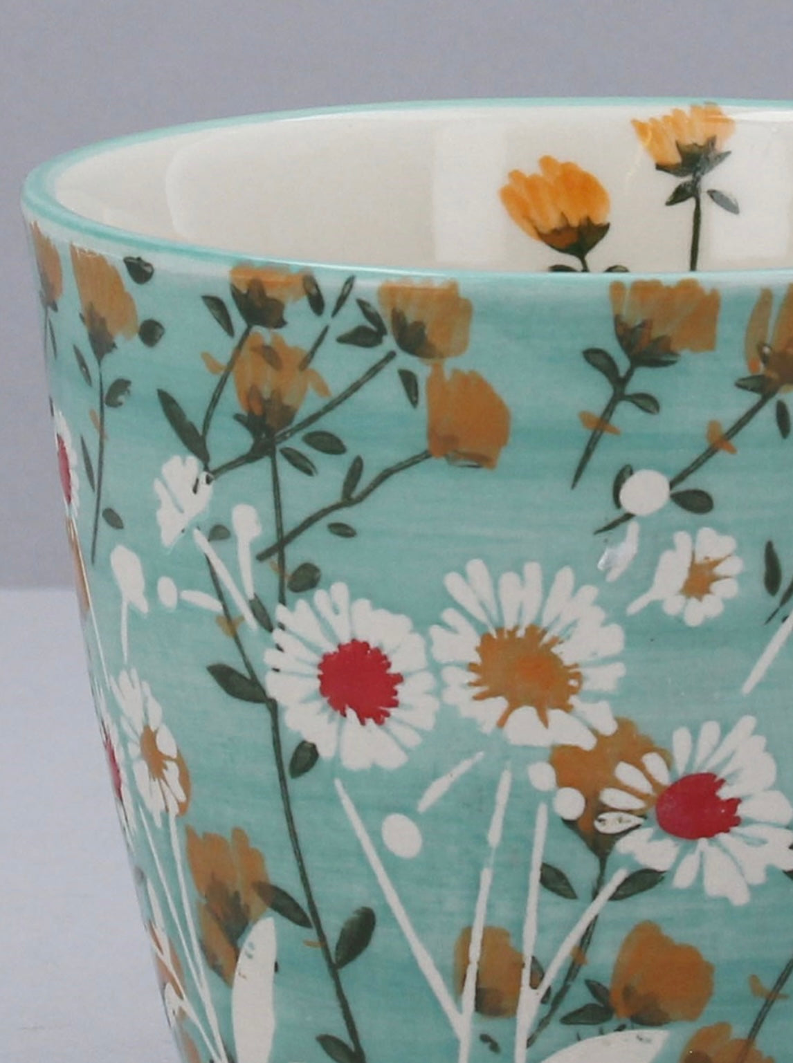 Blue Wild Daisy Mug