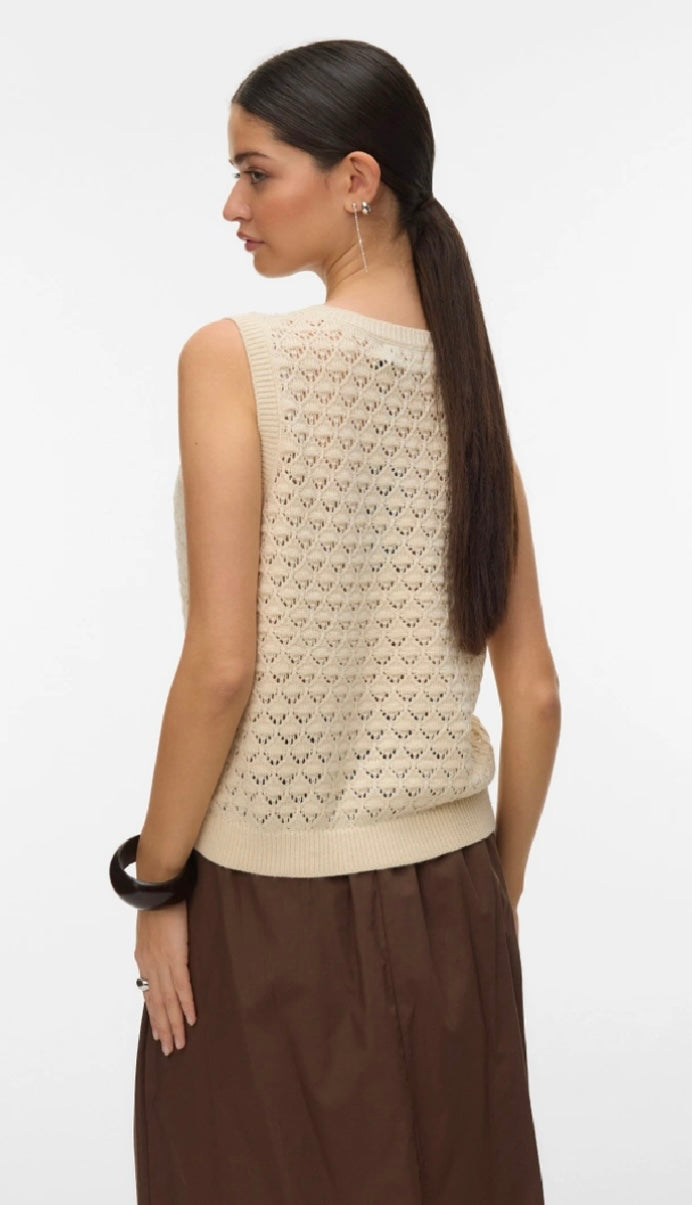 JAQUELINE O-Neck Top - Birch