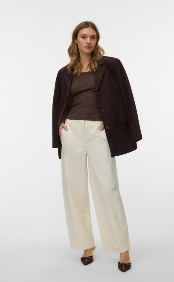 SOFIA MW BARREL PANT - Snow White