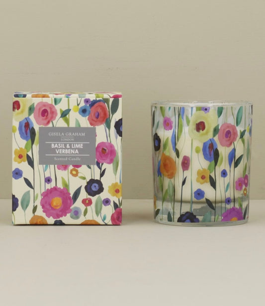 Gisela Graham Basil & Lime Verbena Candle
