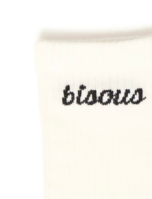 IAFRAKA SOCKS - Cloud Dancer / Black