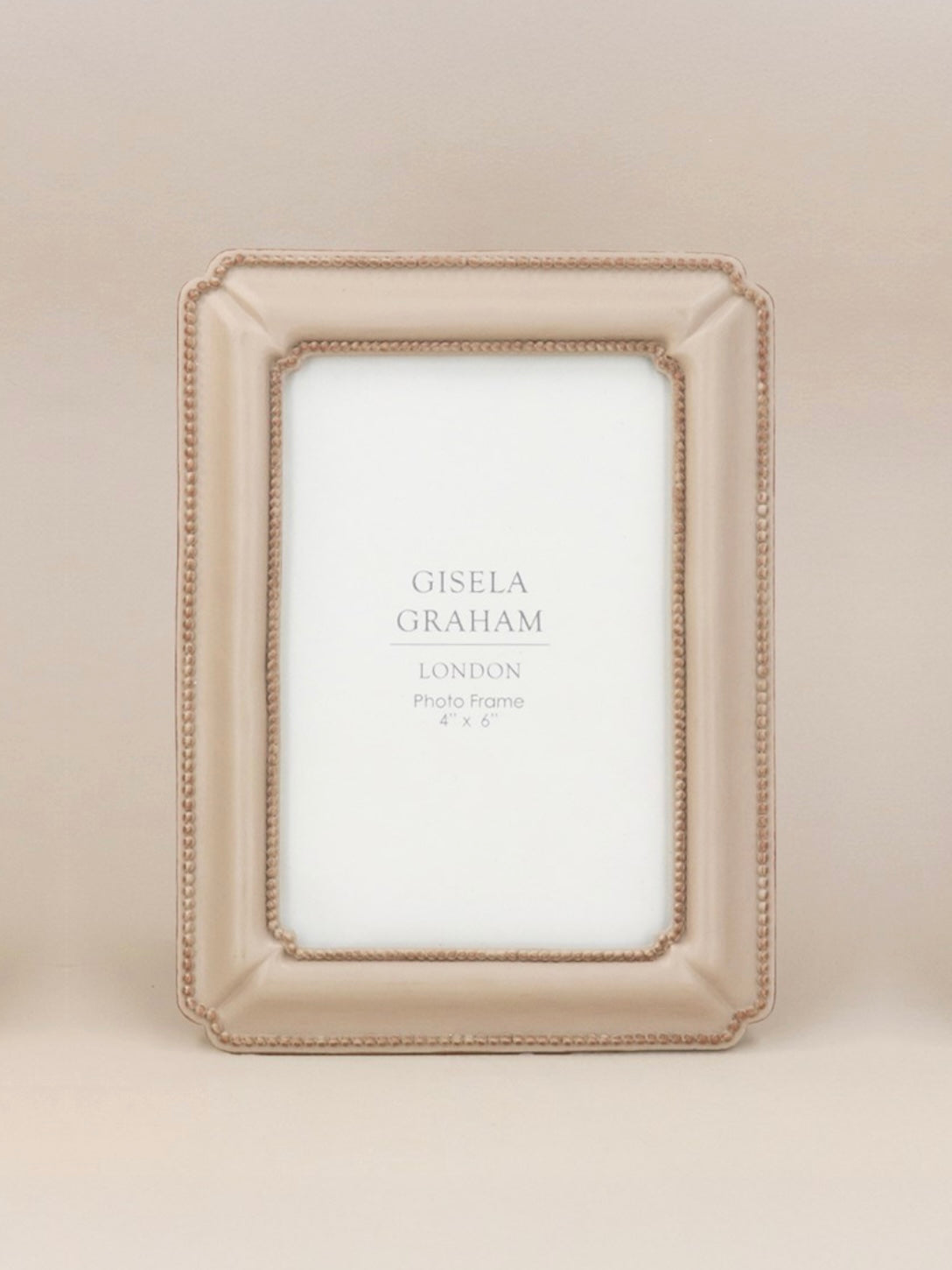 Gisela Graham Picture Frame 4x7 - Taupe