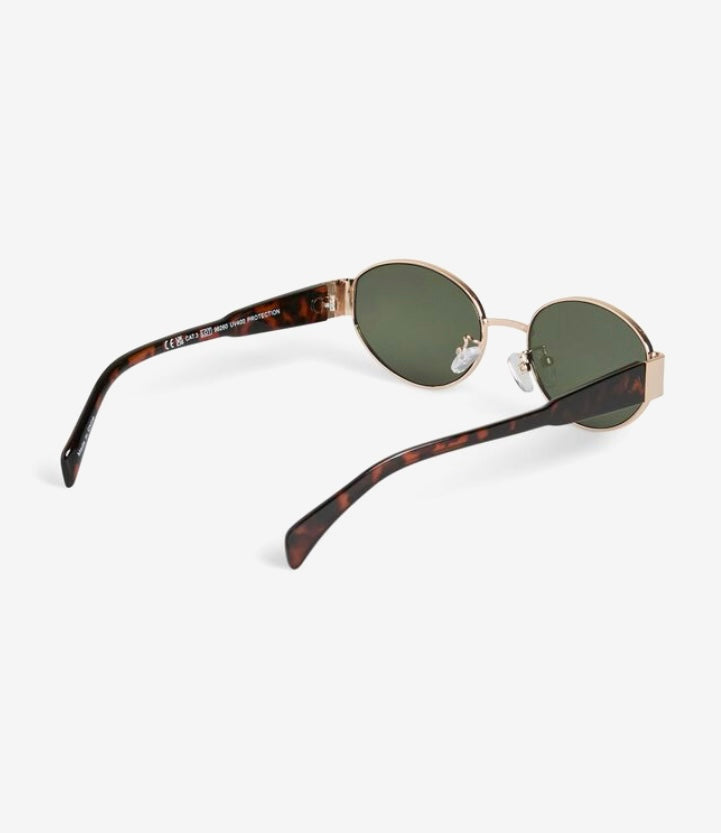 KATE SUNGLASSES - Green / Gold