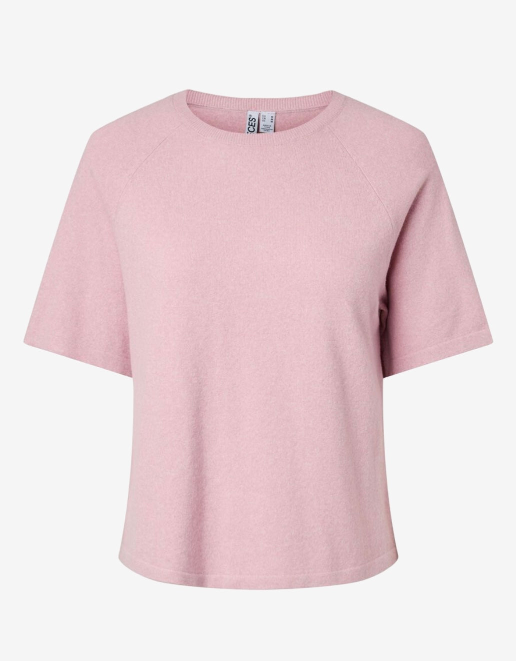 BREE SS O-NECK KNIT - Rose
