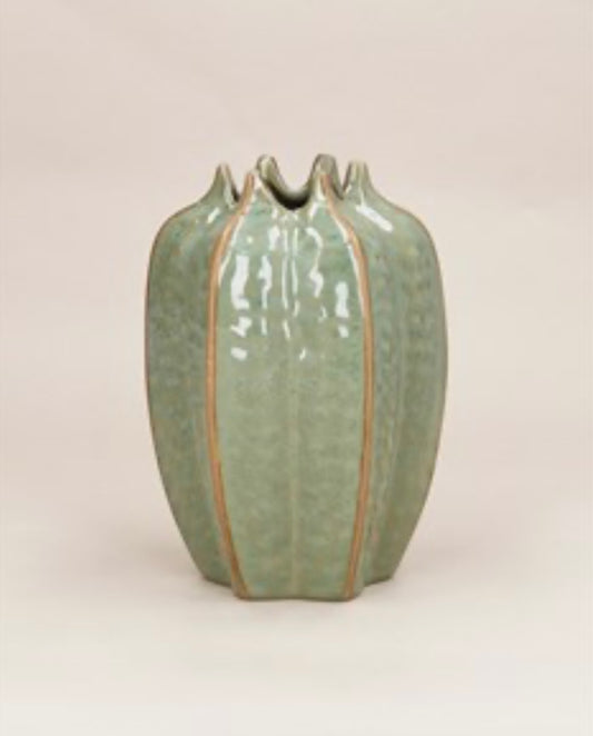 Small Green Pod Vase