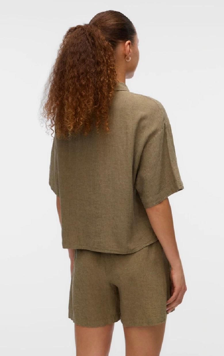 LINN 2/4 Short Shirt - Kalamanta