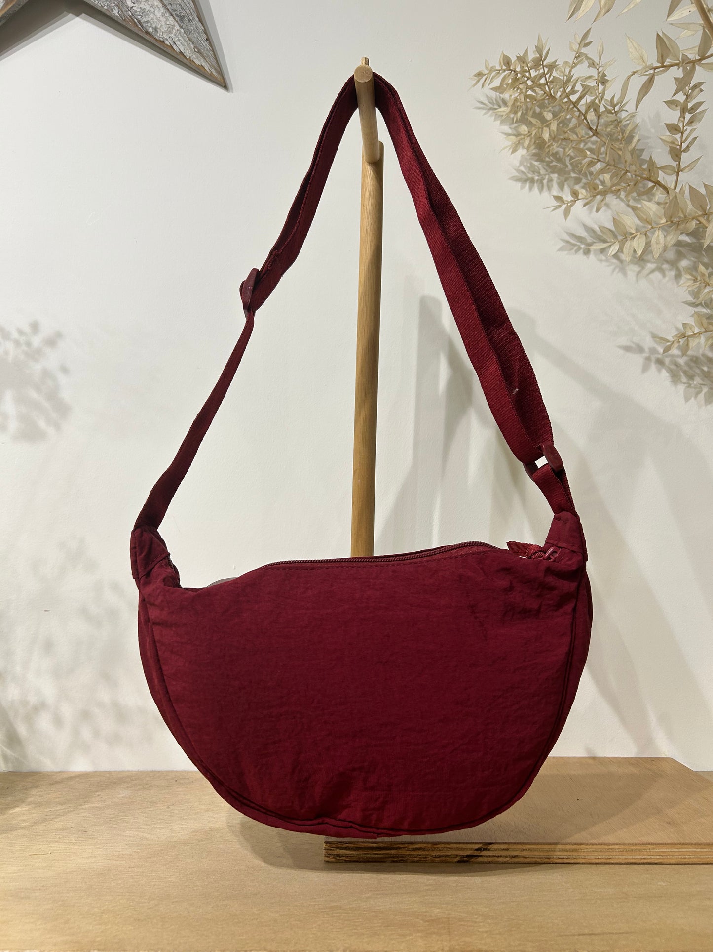 Cross Body Bag - Burgundy